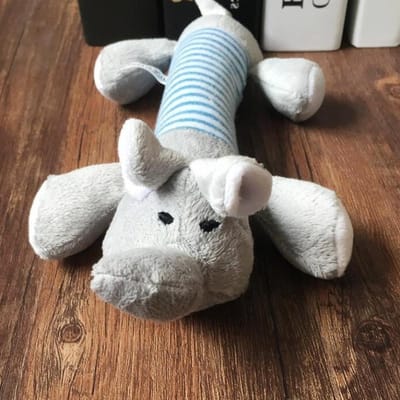 Hondenspeelgoed Piepend knuffels voor honden benodigdheden Geschikt voor iedereen Puppy Huisdier Geluidsspeeltjes Grappig Duurzaam Kauwkiezen Schattig Speelgoed Huisdieren benodigdheden blauw