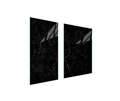 TMK ArtDeko - Snijplank - Glas - 75x52 cm - Marmerpatroon