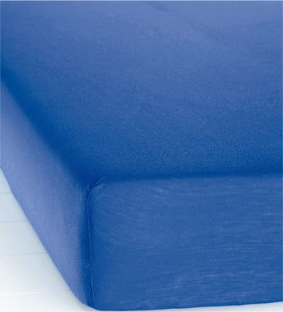 Hoeslaken - Jersey - 200x200cm - Marine