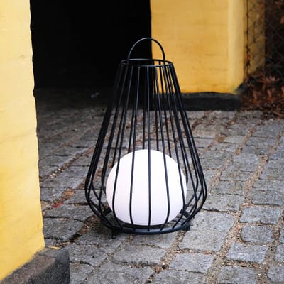 Dyberg Larsen LED tafellamp op batterijen Evesham, hoogte 48 cm