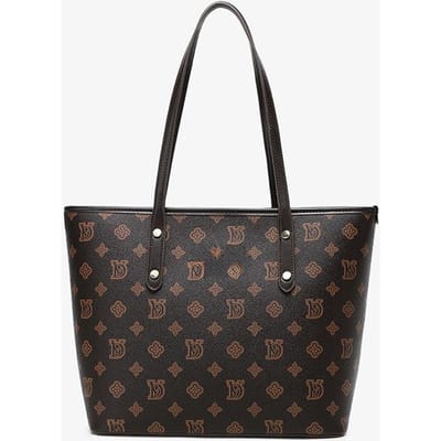 Tas met grote capaciteit, Damesmode, Veelzijdige schoudertas, Boodschappentas voor woon-werkverkeer, Handgedragen tote bag gray