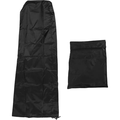 Opvouwbare Ladderhoes Water Stofdicht Opvouwbare Ladder Polyester Beschermhoes voor Tuin Huis black