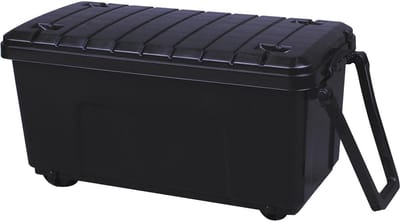 Really Useful Box opbergkoffer op wieltjes 64 l, zwart