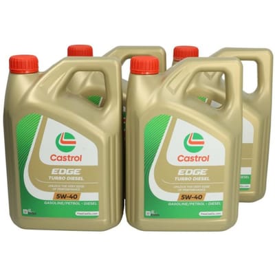 Motorolie CASTROL 463745 Edge Turbo Diesel 5W40 16L