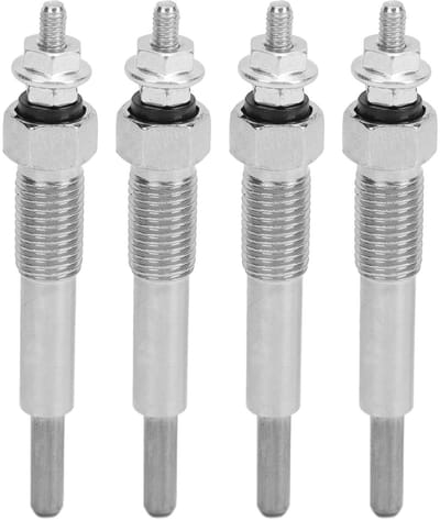 Dailygoods- Gloedplug Set - Snelle Start - Dubbele Spoeltechnologie - Vervanging ISUZU NPR/NQR - 4BD2 3.9L - Hoogwaardige ABS/Metaal - Gloeibougie