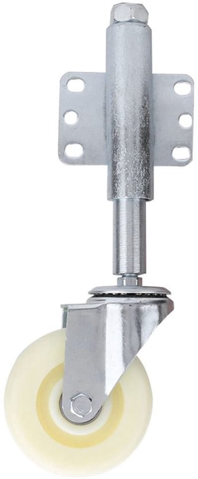 Allecto - Poortwiel - Nylon - Springloaded Caster Wheel 100mm - 200kg