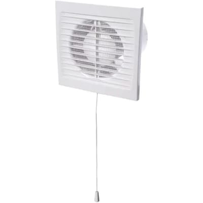 Sencys Badkamerventilator Basic Ø100mm Trekkoord Ce