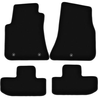 BASIC zwarte velours matten voor: Dodge Challenger III coupé (2008-)
