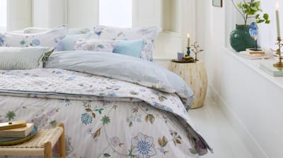 Pip Studio Flores Bailando Dekbedovertrek - Tweepersoons - 200x200/220 cm - Gebroken wit