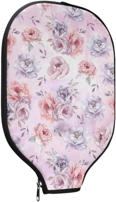 Pickleball Paddle Cover - Peddelhoes Beschermhoes - Sportuitrusting Beschermen - Slijtvast Polyester Materiaal - 22 x 29 cm - Rosé