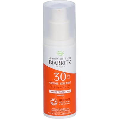 Laboratoires de Biarritz - Suncare - Alga Maris - Gezichtszonnebrand SPF30 50ml
