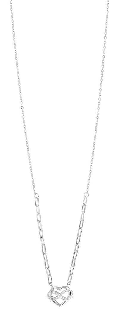 AKZENT Akzent damesketting met hanger "Susa" van 925 Sterlingzilver, gerhodineerd, duurzaam