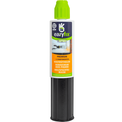 EAZYFIX® Premium Houtrotvuller - epoxy - houtvuller voor buiten - houtrot repareren
