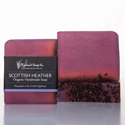 Biologische Glycerine Zeep 150g - Wild Nettle & Heather - Highland Soap Company