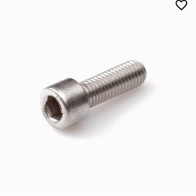 30 x Binnenzeskantbout M5x20 RVS-A4 (316) - Lage Bolkop - Voldraad - Hoge Treksterkte 700 MPa