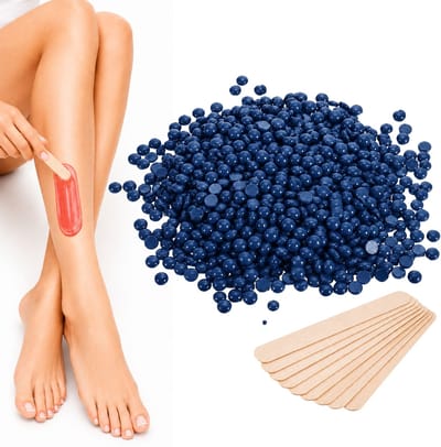 Guardian Beauty Wax Bonen - Ontharing - Hypoallergeen - 1000g - Fresh Linen Scent - Met 35 stuks Spatels - Harde Wasbonen - Ontharingswax