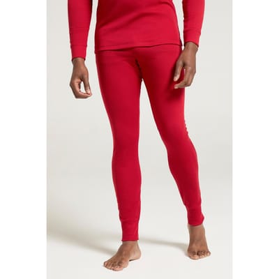 Mountain Warehouse Heren Talus Base Layer Broek (Rood)