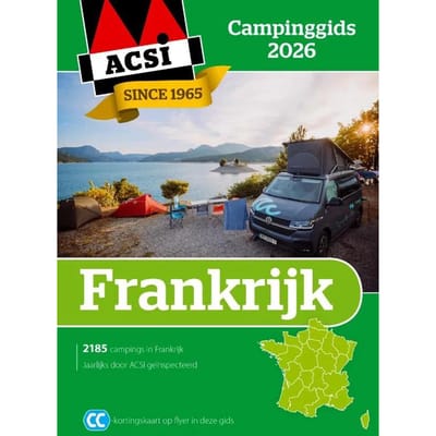 Acsi Campinggids Frankrijk 2026 - Acsi Campinggids - ACSI