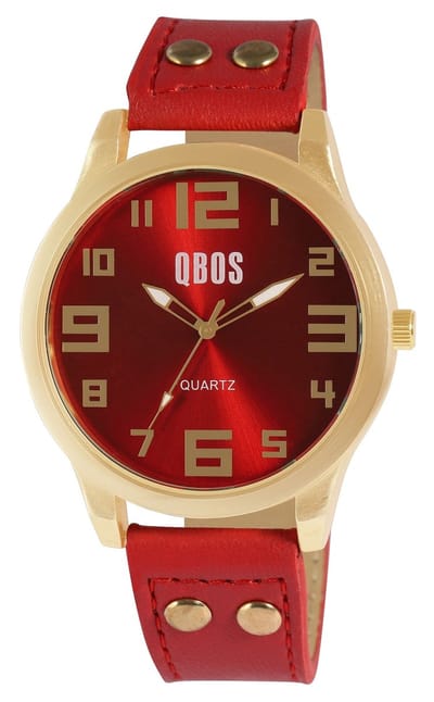 QBOS QBOS Unisex horloge Mineralglas