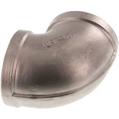 Rp 2 1/2'' RVS L-Fitting 90graden 16 Bar - FL2E-F-SH-212R