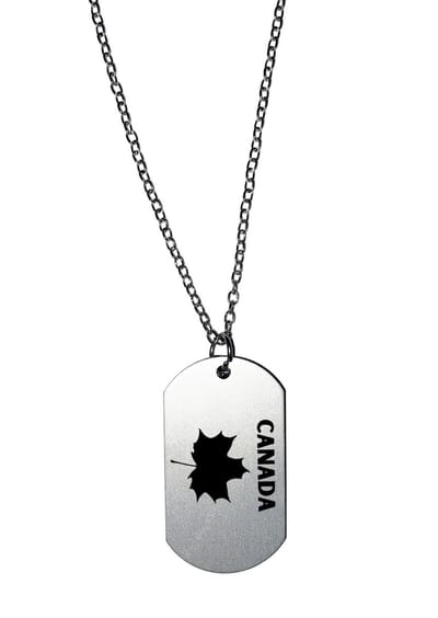 Akyol - canada ketting - Piloot - canada cadeau - beste land - leuk cadeau voor je vriend om te geven