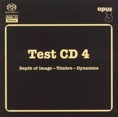 Various Artists - Test CD 4 "Depth Of Image-Timbre-Dynamics" (SACD)
