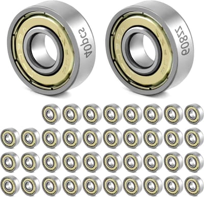 20 stuks mini kogellagers voor skateboards en inline skates 8x22x7mm
