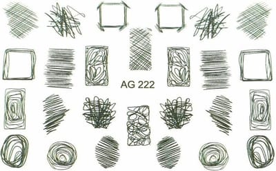 Korneliya Airbrush Waterdecal AG 222 black