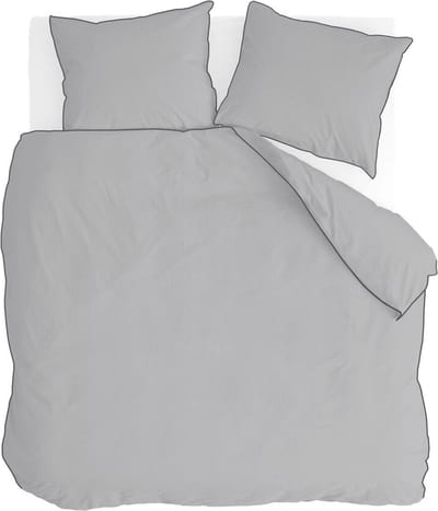Walra Dekbedovertrek Sweet Softy - 200x220 - 100% Katoen - Grijs