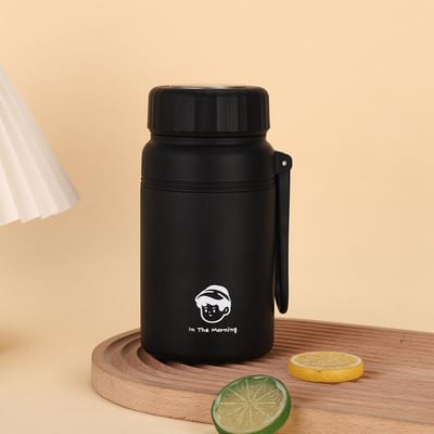 Tasse à thé Xiaoqing Tasse thermos double vide en acier inoxydable Portable pour l'extérieur Niveau d'apparence élevé Tasse cadeau 1000ml