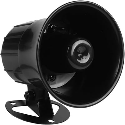 Allecto - Alarm Sirene - 120dB Beveiligingssysteem - Sterk en Duurzaam - Voor Buiten - Effectieve Beveiliging - Geschikt voor Outdoor - 12V