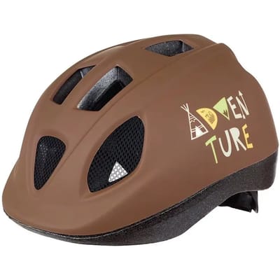 Polisport Adventure fietshelm XS 46-53 cm - Bruin