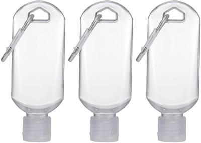 3 stuks transparante sausfles sleutelhanger mini draagbare tomatensaus container navulbaar reisformaat voor pikante saus
