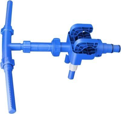 Vijverfontein - Waterkoeler Sprinkler - Buiten Verkoeling - 360 Graden Spuitkop - 26 x 24 x 9 cm - Grijs