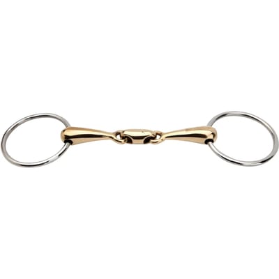 Horka Dubbelgebroken Watertrens Hol 18 Mm 13,5 Goldbrass