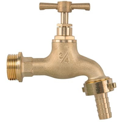 Bradas - Kraan - Mosiënaansluiting - 3/4" Zwenkklep - 13mm Uitgang