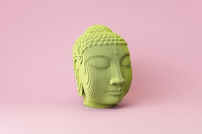 CARTONIC-3D PUZZEL- Buddha- 3D puzzel-puzzel-karton-3D- cadeau-kado- volwassenen- kinderen-Ecologisch- decoratie-DIY