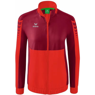 Erima Six Wings Presentatiejack Dames - Bordeaux / Rood | Maat: 36