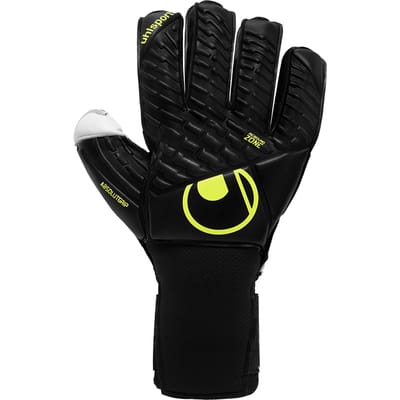 Uhlsport FM Absolutgrip Flex Frame Carbon Black Fluo Yellow - Keepershandschoenen - Maat 11