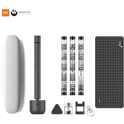 XIAOMI WOWSTICK 1F+ elektrische schroevendraaierset Oplaadbare draadloze elektrische schroevendraaier met LED zwart