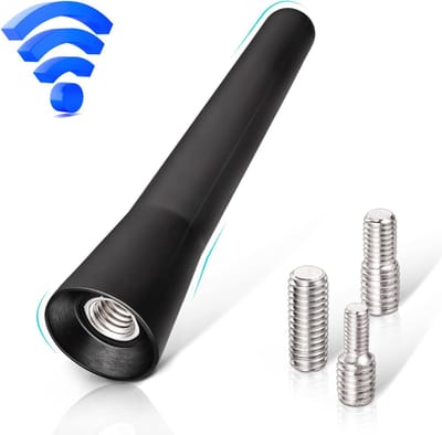Auto Antenne FM DAB Dakantenne Auto 6,5 cm Mini Autoradio Antenne Kort Met Sterke FM/AM/DAB Ontvangstfunctie