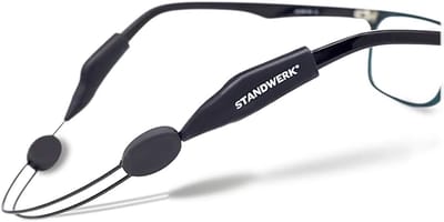 STANDWERK Brillenkord Sport – Betrouwbaar Brilband voor Dames, Kinderen, Heren – Waterdicht en Flexibel - Size S