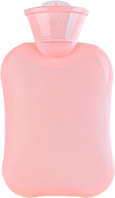 Livano Knuffel Kruik - Warmwaterkruik - Warmtekruik - Warmwaterzak - Bag - Warmtekussen - Roze - 500ML