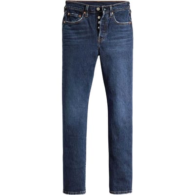 Levis Dames/Dames 501 Original Jeans (Blauw)