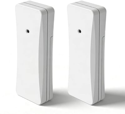 Buitensensor Weerstation - Draadloze Sensor - Weer Meten - 3 Instelbare Kanalen - 2 Stuks - Wit