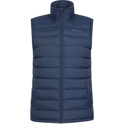 Mountain Warehouse Heren Seasons II gewatteerd gilet (Marine)