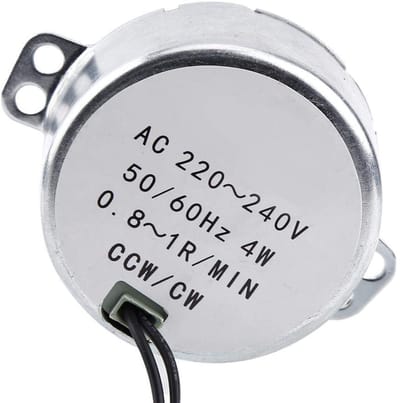 Elektrische Motor - Synchrone Motor - Display Rotatie - CW/CCW Draaibaar - 4W 0.8-1RPM