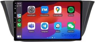 CarPlay autoradio geschikt voor Iveco Daily (2019) | 9 inch | Android 13 | Draadloos Apple CarPlay & Android Auto | 2GB + 32GB | QuadCore processor | Denago DNG-A74 | 2025 model | Bluetooth & Wifi