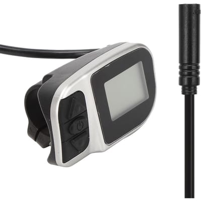 Duurzaam Praktisch LCD Display Elektrische Meter van Mengmateriaal voor Middenmotor TSDZ2 VLCD6 Meter 6-aderig