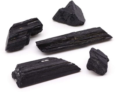 Mineral Specimens - Indian Tourmaline 1kg (approx 20-30 pieces - 5-10cm)